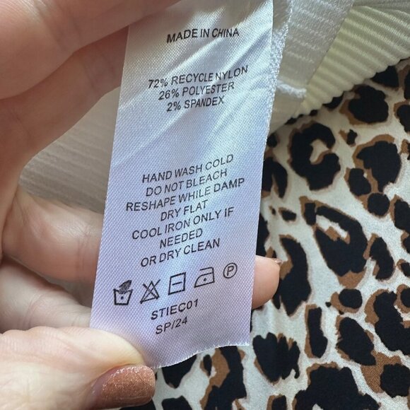 Quince High Neck Ribbed Knit Mini Dress Womens Size XL Minimalist Clean Girl - Picture 6 of 9